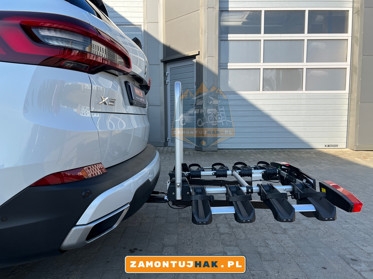 Wybierz bagażnik rowerowy Uebler i41s na BMW X5 G05 - idealne rozwiązanie dla miłośników rowerowych przygód